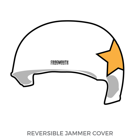 Alabama All Stars Roller Derby: Jammer Helmet Cover (White)