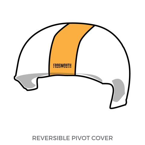 Alabama All Stars Roller Derby: Pivot Helmet Cover (White)