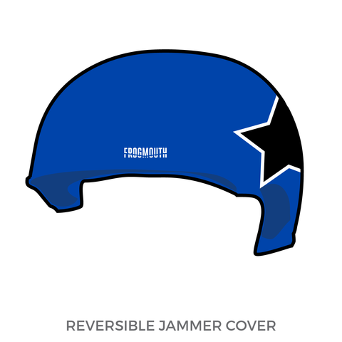 Arkansas Roller Derby: Jammer Helmet Cover (Blue)