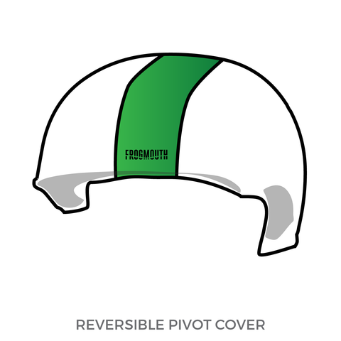 COMO Roller Derby Big Muddy Mayhem: Pivot Helmet Cover (White)