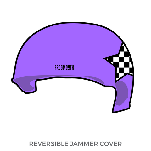 El Paso Roller Derby Crash Test Dollies: Jammer Helmet Cover (Purple)