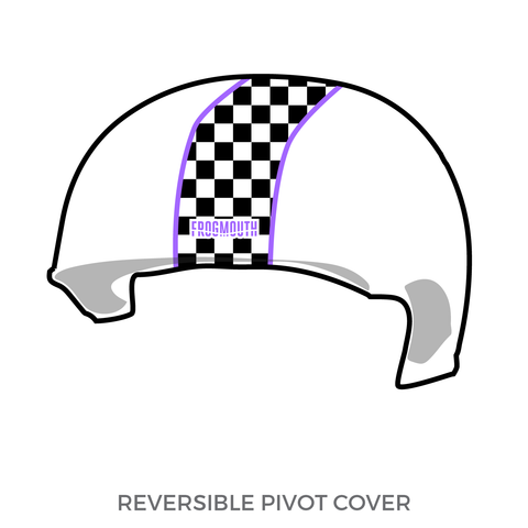 El Paso Roller Derby Crash Test Dollies: Pivot Helmet Cover (White)