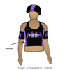 Western Mass Roller Derby Furies: Uniform Jersey (Black)