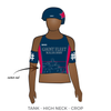 Ghost Fleet Roller Derby: Uniform Jersey (Blue)