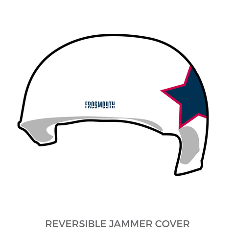 Ghost Fleet Roller Derby: Jammer Helmet Cover (White)