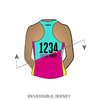 Tragic City Rollers Hot Mess Monsters: Reversible Uniform Jersey (PinkR/BlueR)