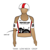 Monterey Bay Roller Derby: Uniform Jersey (White)