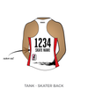 Monterey Bay Roller Derby: Uniform Jersey (White)