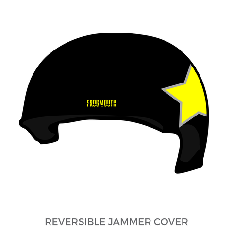 El Paso Roller Derby Pistoleros: Jammer Helmet Cover (Black)