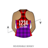 Tragic City Rollers SASSquatches: Reversible Uniform Jersey (PurpleR/RedR)