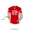 Boston Roller Derby Wicked Pissahs: Uniform Jersey (Red)