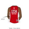 Boston Roller Derby Wicked Pissahs: Uniform Jersey (Red)