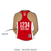 Boston Roller Derby Wicked Pissahs: Uniform Jersey (Red)