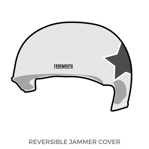 L.A. Derby Dolls Junior All Stars Junior Derby Dolls X: Jammer Helmet Cover (Gray)