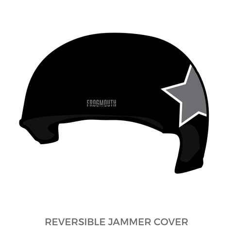 L.A. Derby Dolls Junior All Stars Junior Derby Dolls X: Jammer Helmet Cover (Black)