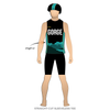 Gorge Roller Derby: Uniform Jersey (Black)