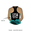 Gorge Roller Derby: Uniform Jersey (Black)