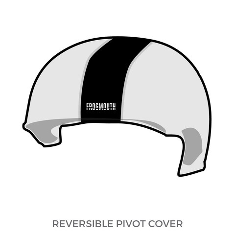 Hurricane Alley Roller Derby: Pivot Helmet Cover (Silver)