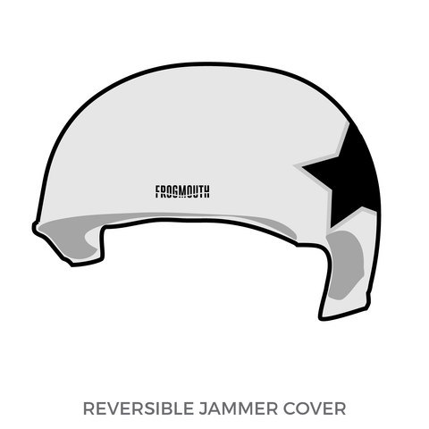 Hurricane Alley Roller Derby: Jammer Helmet Cover (Silver)