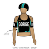 Gorge Roller Derby: Uniform Jersey (Black)