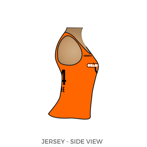 Seattle Derby Brats Orange Crush: Uniform Sleeveless Hoodie – Frogmouth