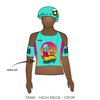 Tragic City Rollers Hot Mess Monsters: Uniform Jersey (Blue)