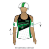 COMO Roller Derby Big Muddy Mayhem: Reversible Uniform Jersey (WhiteR/BlackR)