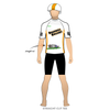 North East Oklahoma Junior Roller Derby Roadkill Rollers: Uniform Jersey (White)
