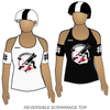 Arizona Derby Dames Bombshells: Reversible Scrimmage Jersey (White Ash / Black Ash)