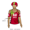 Rose City Rollers Rose Petals Bad Apples: Uniform Jersey (Red)