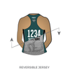 Shoreline Roller Derby Kraken Skulls: Reversible Uniform Jersey (GrayR/GreenR)