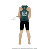 Shoreline Roller Derby Kraken Skulls: Uniform Jersey (Green)