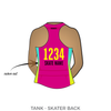 Tragic City Rollers Hot Mess Monsters: Uniform Jersey (Pink)