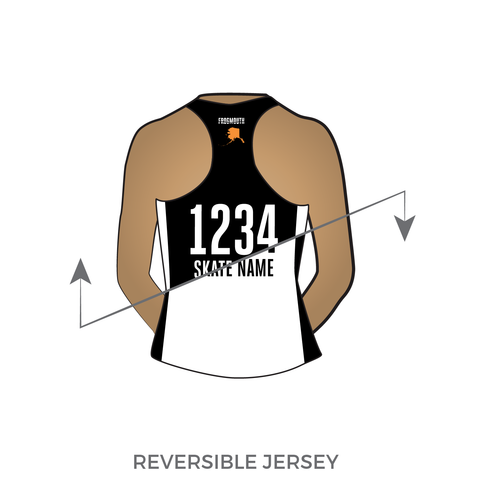 Twin City Roller Derby: Reversible Uniform Jersey (TealR/GrayR