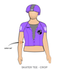 El Paso Roller Derby Crash Test Dollies: Uniform Jersey (Purple)