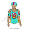 Tragic City Rollers Hot Mess Monsters: Uniform Jersey (Blue)