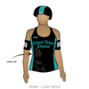 Borderland Roller Derby Chuco Town Chulas: Uniform Jersey (Black)