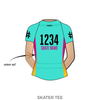 Tragic City Rollers Hot Mess Monsters: Uniform Jersey (Blue)