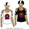 Tragic City Rollers SASSquatches: Reversible Scrimmage Jersey (White Ash / Black Ash)