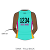 Tragic City Rollers Hot Mess Monsters: Uniform Jersey (Blue)