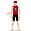 Medcity Roller Derby: Uniform Jersey (Red)