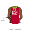 Rose City Rollers Rose Petals Bad Apples: Uniform Jersey (Red)