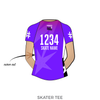 Tilted Thunder Roller Derby A Team: Uniform Jersey (Purple)