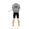 Shoreline Roller Derby Kraken Skulls: Uniform Jersey (Gray)