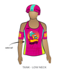 Tragic City Rollers Hot Mess Monsters: Uniform Jersey (Pink)