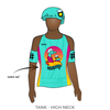 Tragic City Rollers Hot Mess Monsters: Uniform Jersey (Blue)