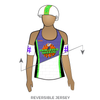 Kansas City Roller Warriors Midtown Misfits: Reversible Uniform Jersey (WhiteR/PurpleR)