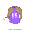 El Paso Roller Derby Crash Test Dollies: Uniform Jersey (Purple)