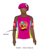 Tragic City Rollers Hot Mess Monsters: Uniform Jersey (Pink)