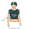 Shoreline Roller Derby Kraken Skulls: Uniform Jersey (Green)